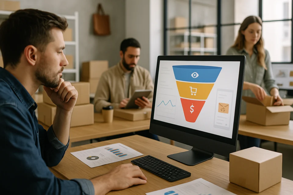 Como evitar gargalos entre lead e fechamento na gestão de tráfego pago no Google Ads? - apoio visual