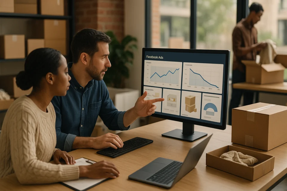 Facebook Ads para captação de clientes: qual estratégia gera mais resultados? - apoio visual