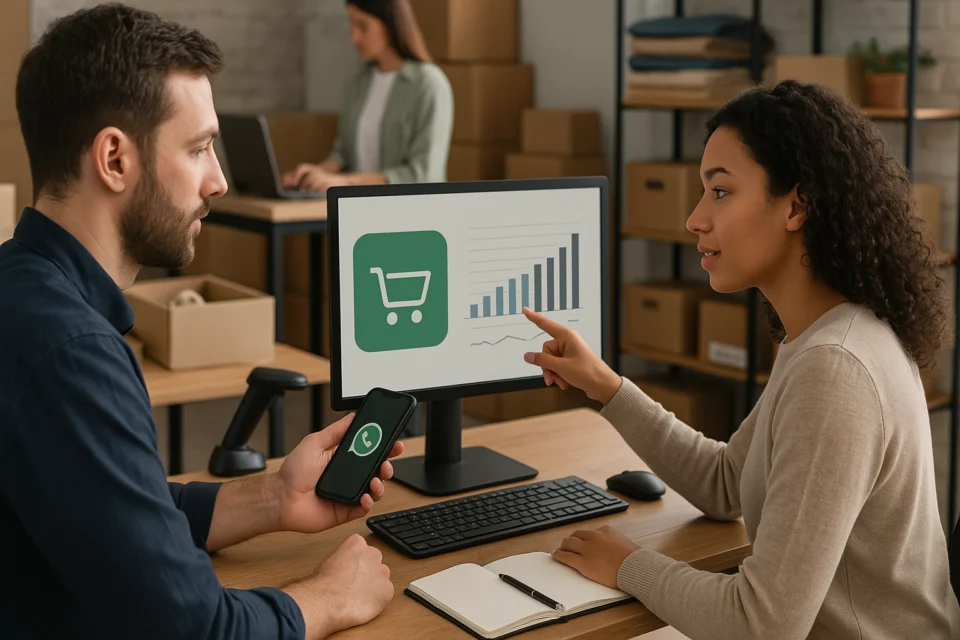 Posicionamento estratégico no mercado para WhatsApp Business: guia para empresas que querem crescer - apoio visual