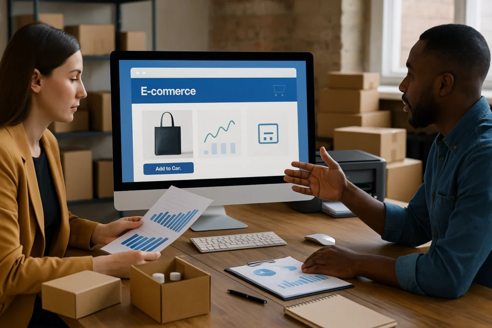 Presença Digital Forte e Profissional: Comparativo de Estratégias para Impulsionar Sua Empresa - apoio visual
