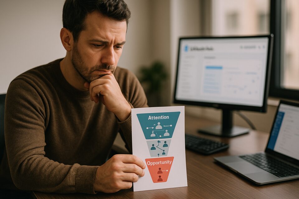 Como evitar baixa qualificação de leads em campanhas B2B no LinkedIn Ads? - apoio visual