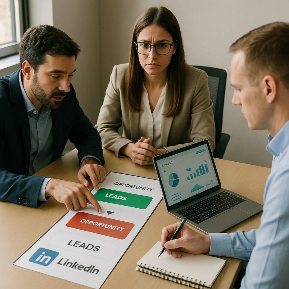 Como evitar baixa qualificação de leads em campanhas B2B no LinkedIn Ads?