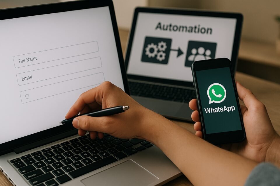 WhatsApp sem processo de captação comercial: Riscos e critérios para decidir - apoio visual