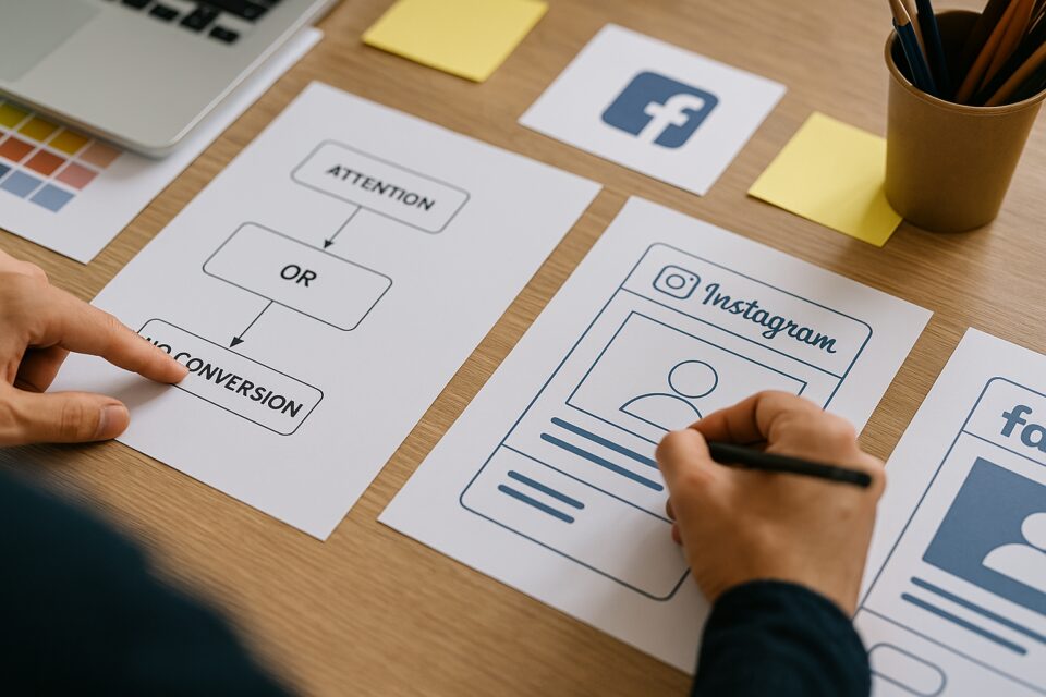 Por que Meta Ads sem conversão ganhou relevância nas empresas? - apoio visual
